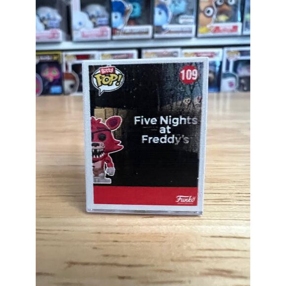 BITTY Foxy Pirate Five Nights Freddy's Funko Pop #109 5NAF Horror 5 Video Games - Picture 3 of 6